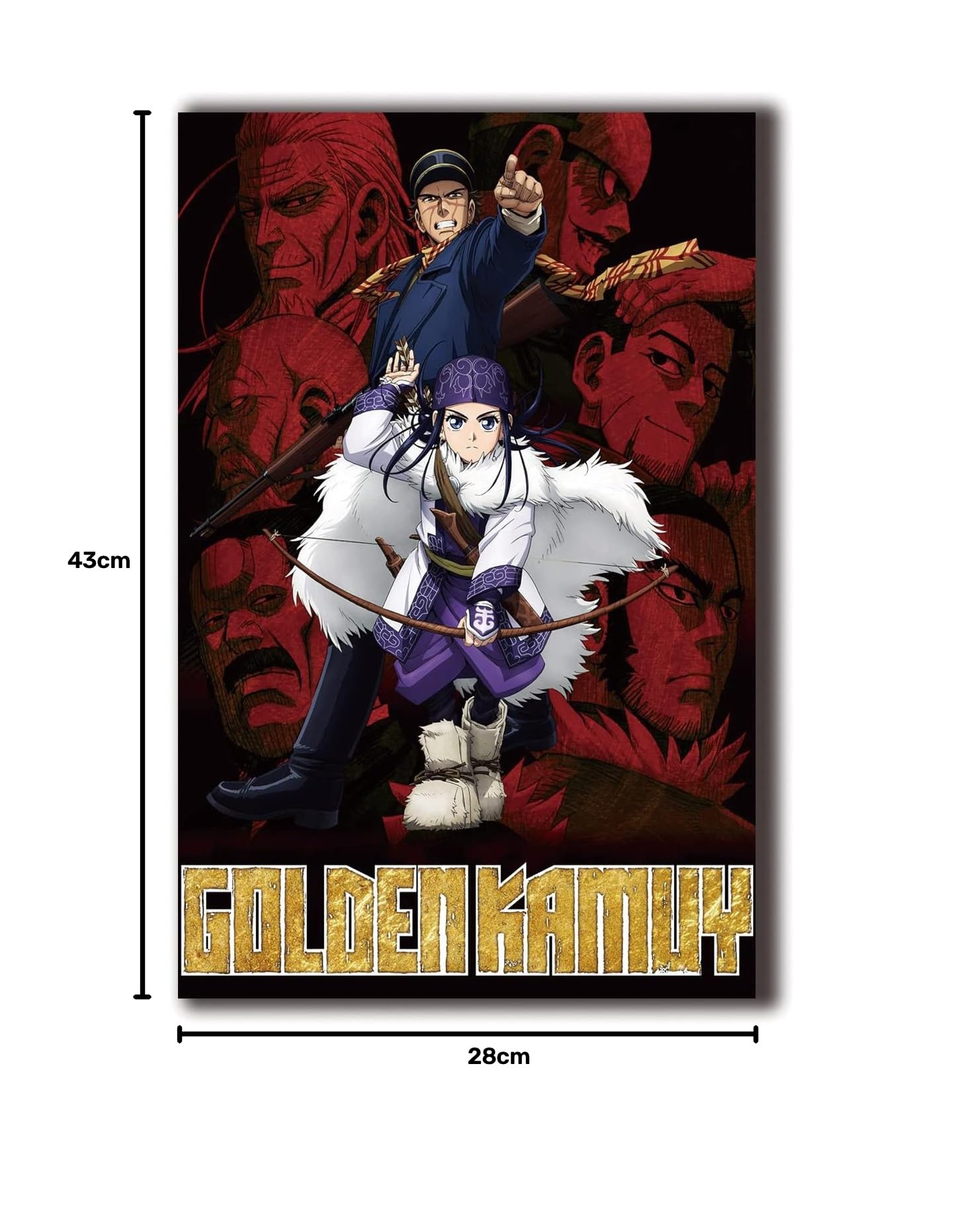 ゴールデンカムイ　ポスター9本セット Amazon.co.jp: XIHOO ゴールデンカムイ ポスター ホームデコレーション
